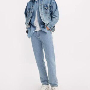 Levi's 501 Light Blue Straight Leg Men's Jeans Size 30